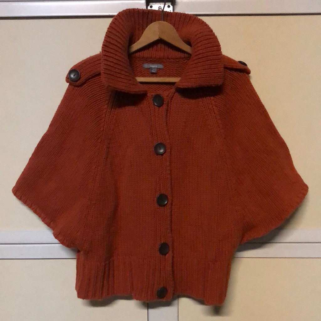 1394 Apt 9 Lg Knit Sleeveless Cardigan Lg Buttons Sz Lg